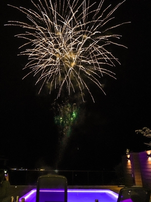 ◇プライベート花火 打ち上げプラン◇ 1日1組限定 温水プール付ヴィラ 贅沢一棟貸切プラン！